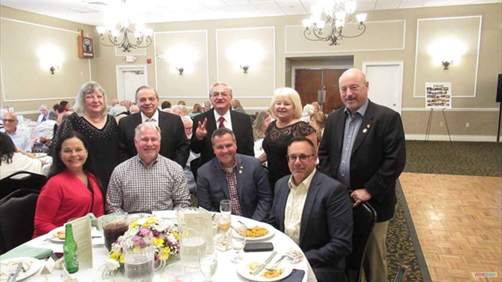 Hillsborough Township Staff Join 30th Year Anniversary Party